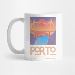 Porto, Portugal Travel Poster Mug